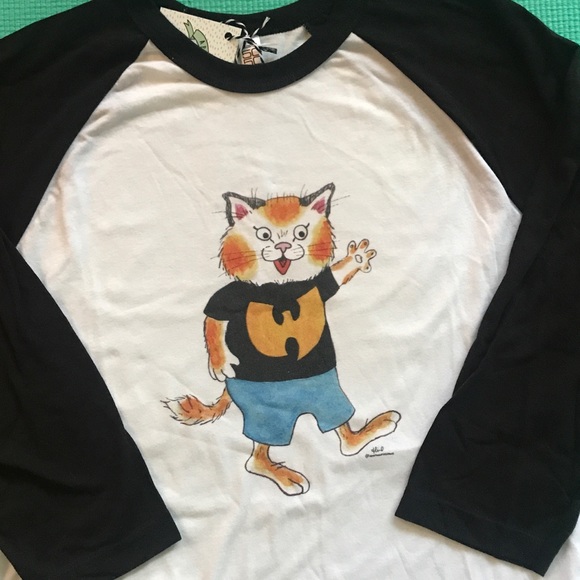 Wutang Huckle Cat Raglan Shirts (UNISEX) - Picture 2 of 5